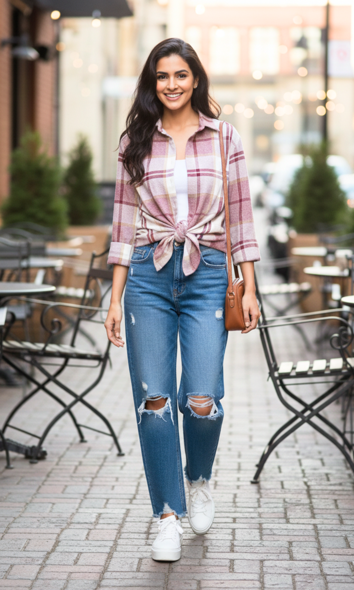 Mulberry Grid Checked Shirt