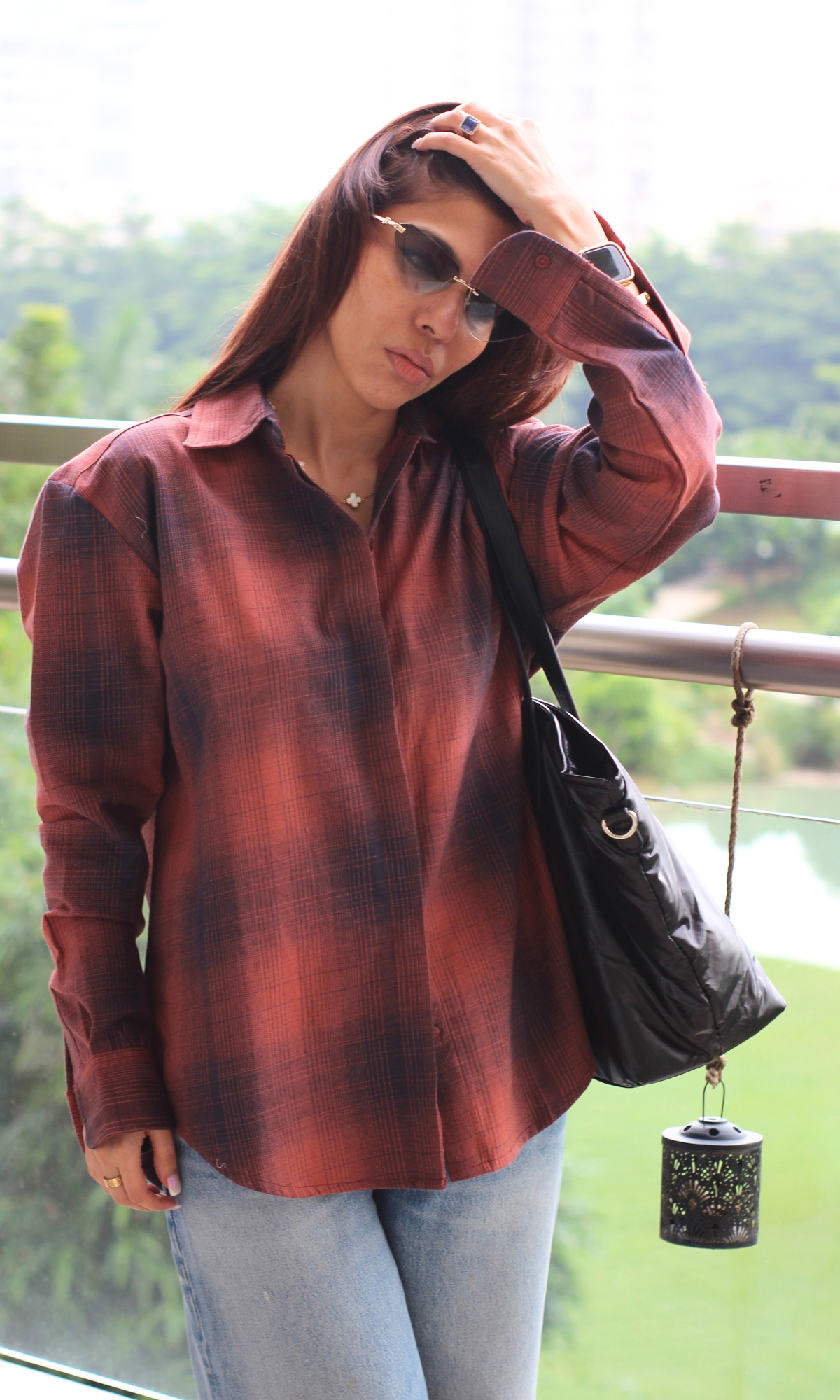 Ember Brick Plaid Check Shirt