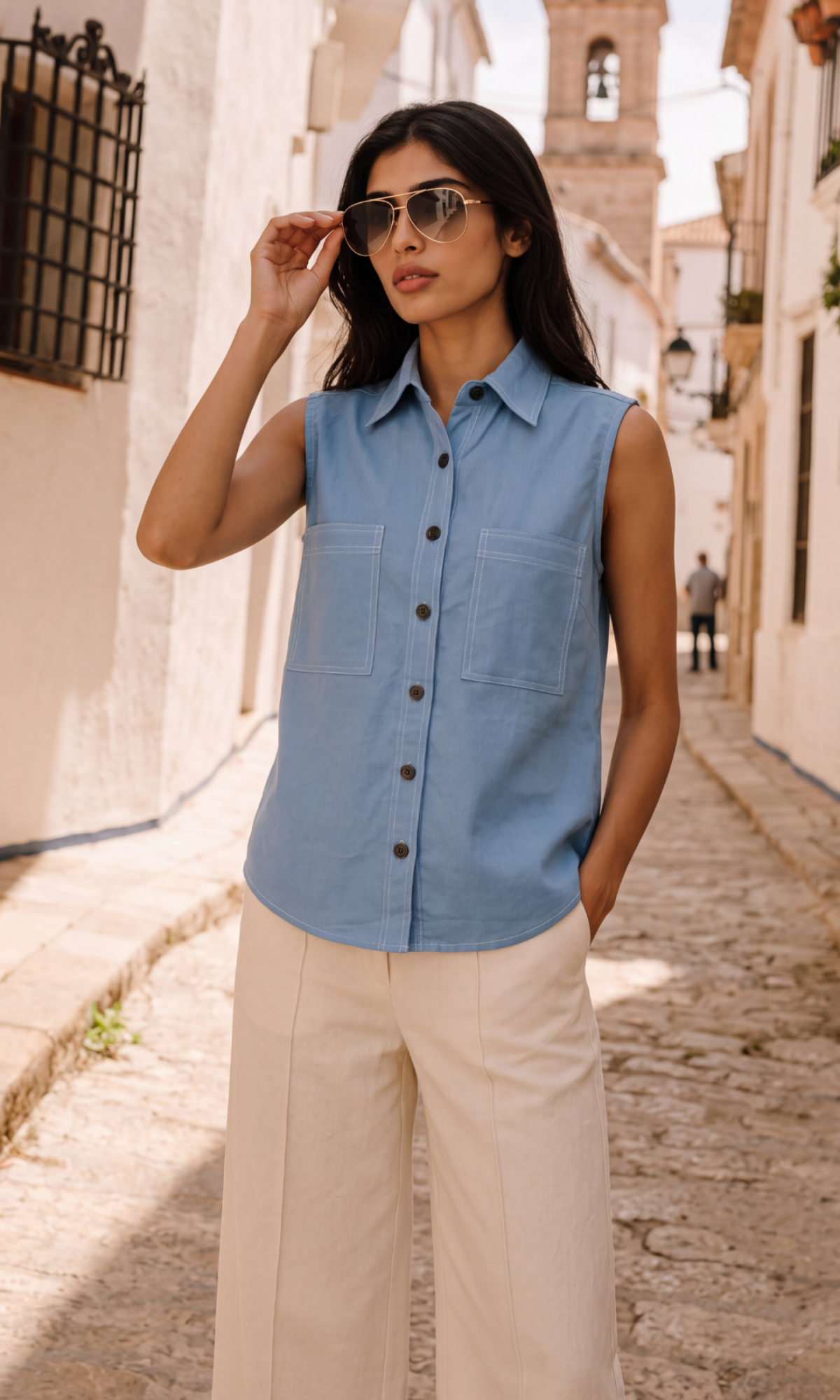 Sky Blue Denim Everyday Shirt