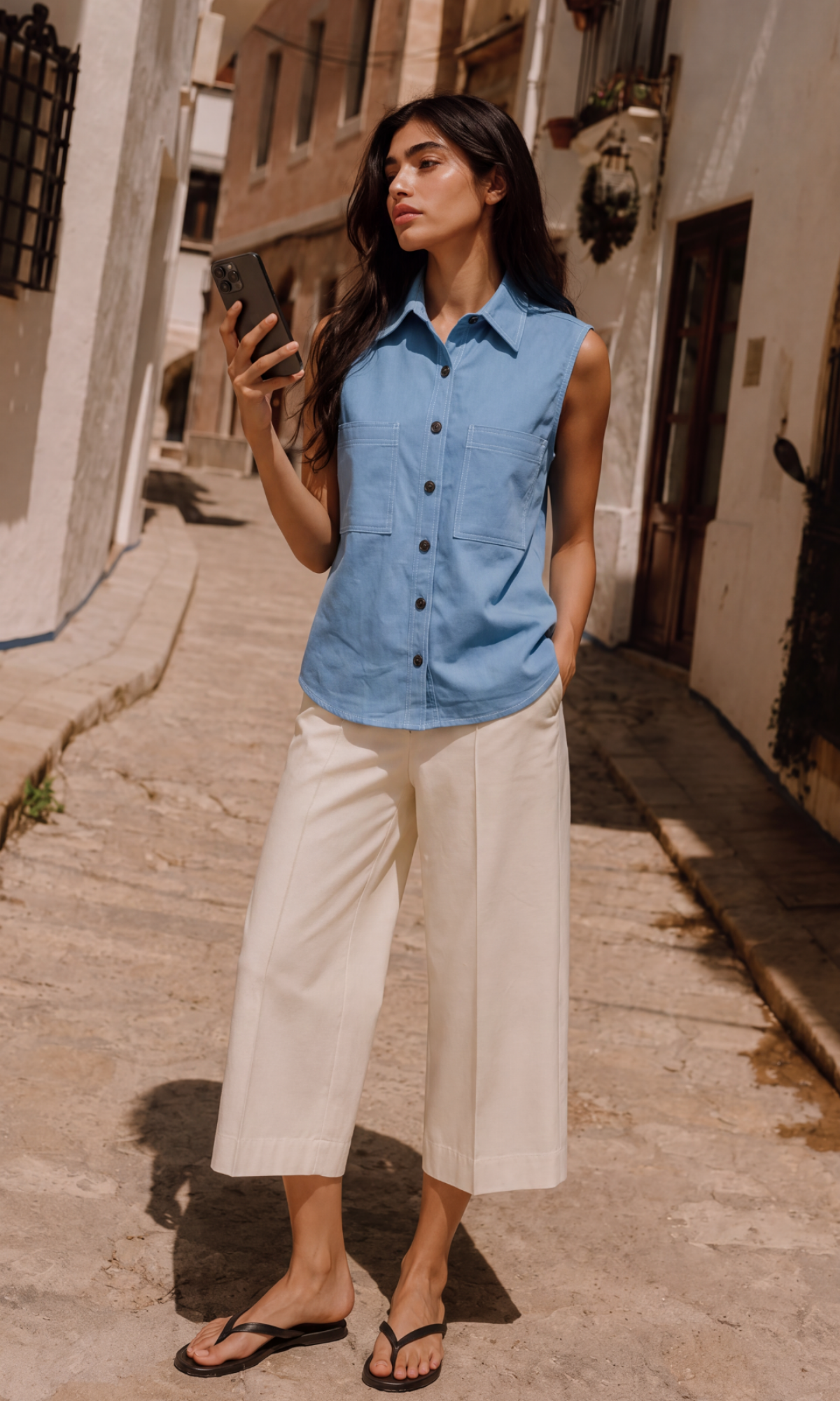 Sky Blue Denim Everyday Shirt