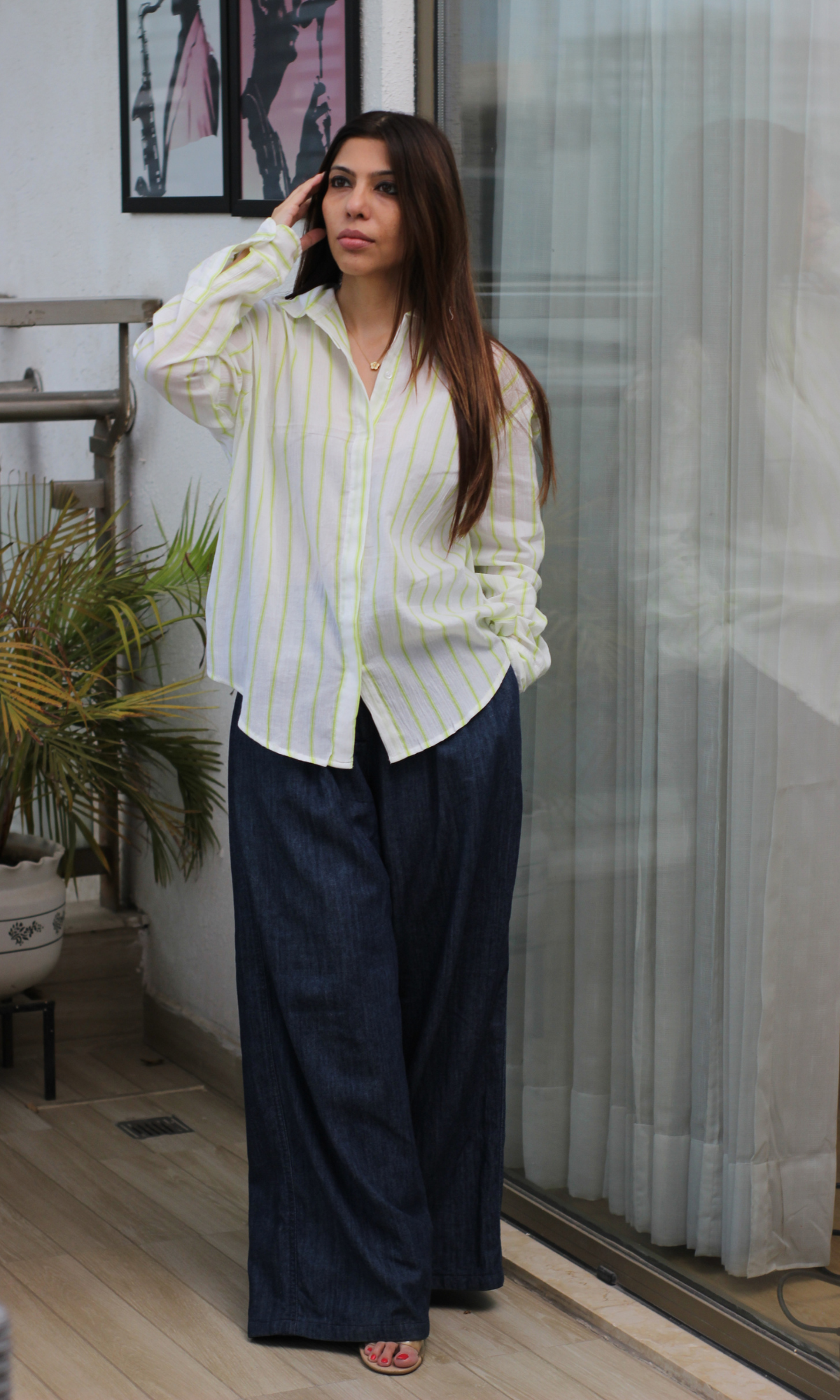 Neon Striped Shirt