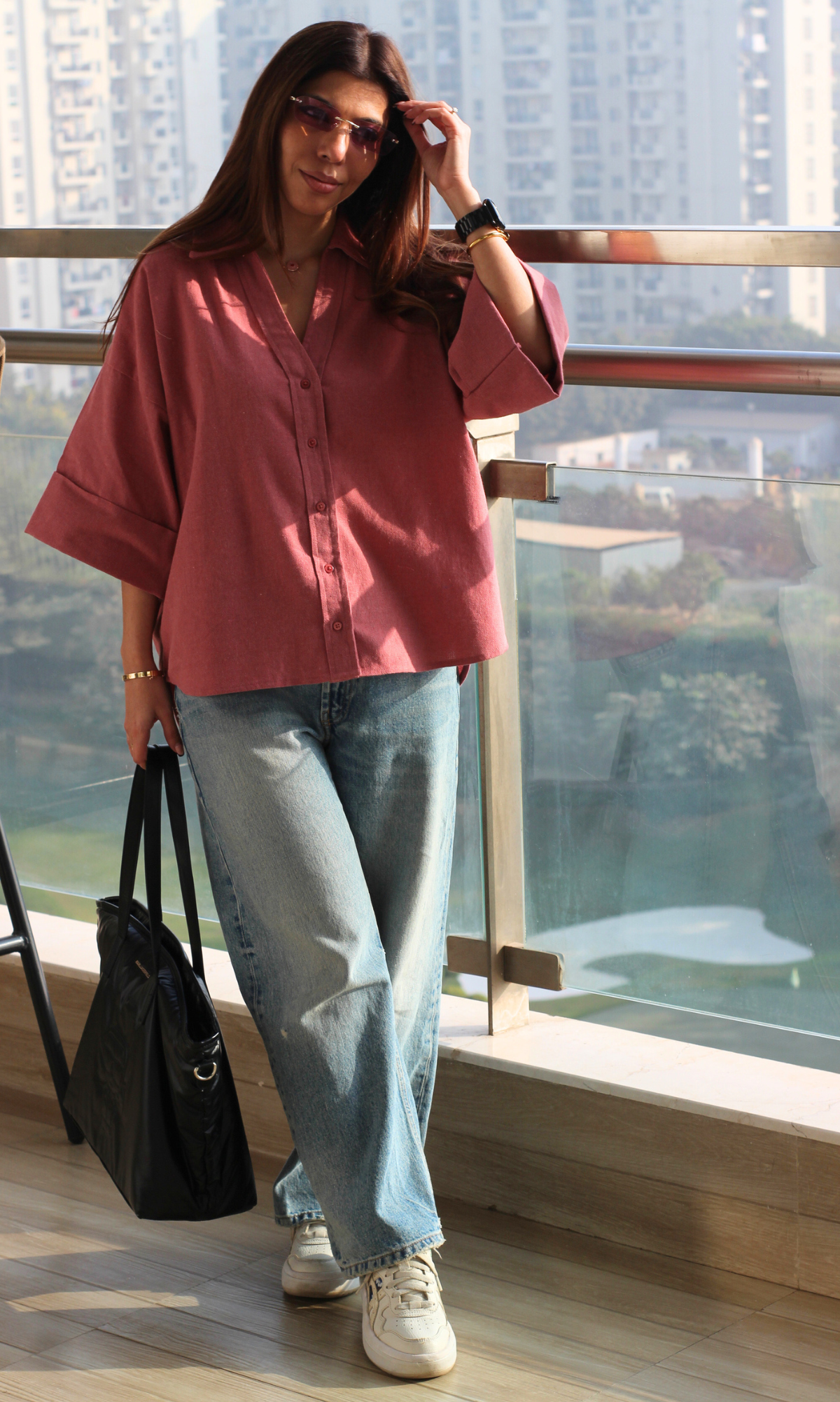 Rosewood Cotton Shirt