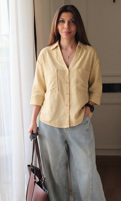 Desert Beige Loose Shirt