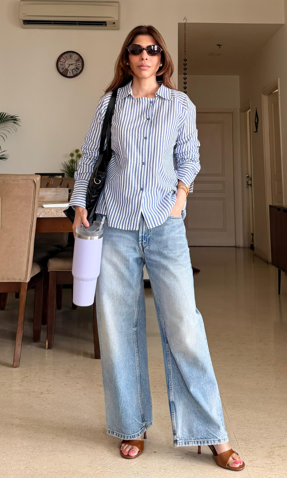 Blue Stripe Box Shirt