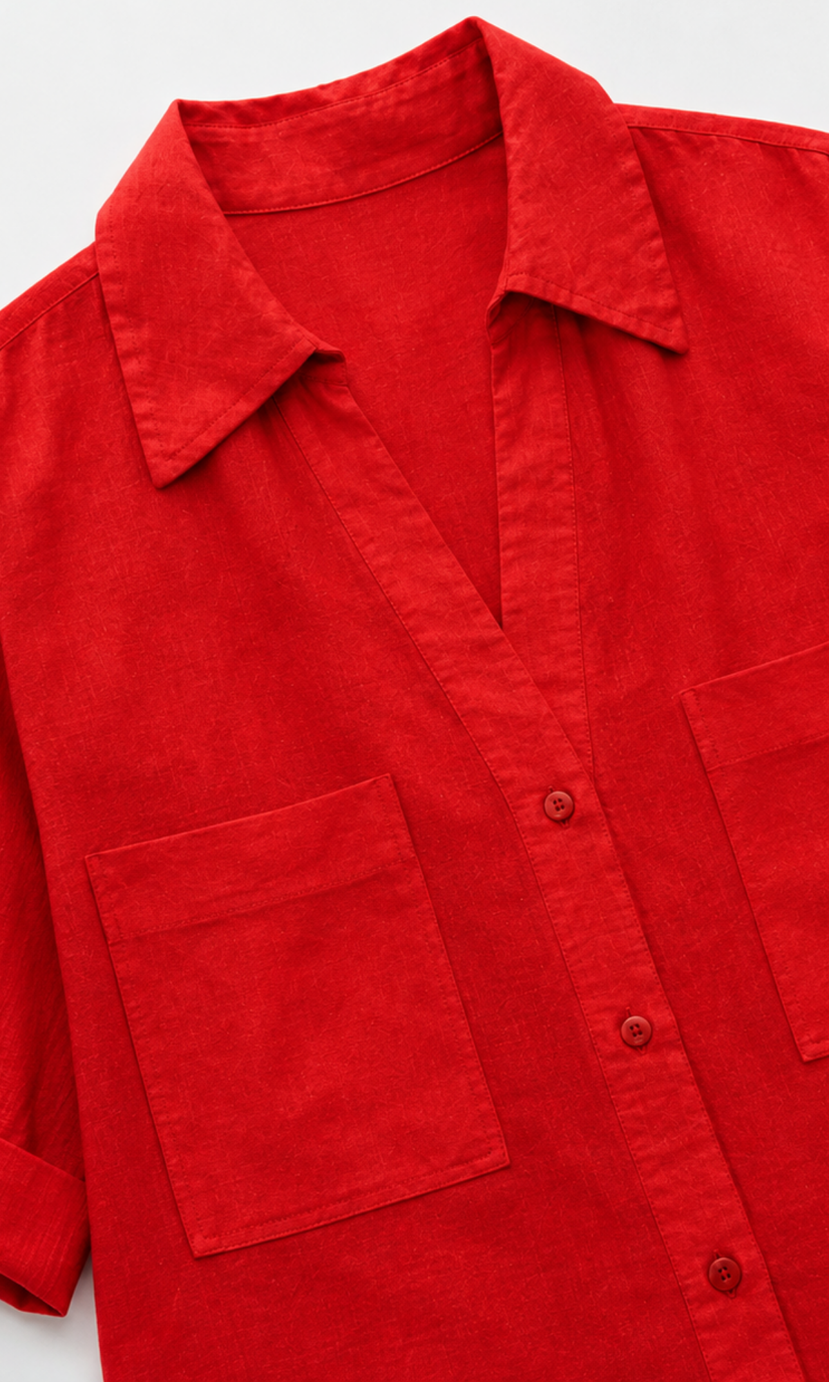 Burnt Orange Loose Shirt