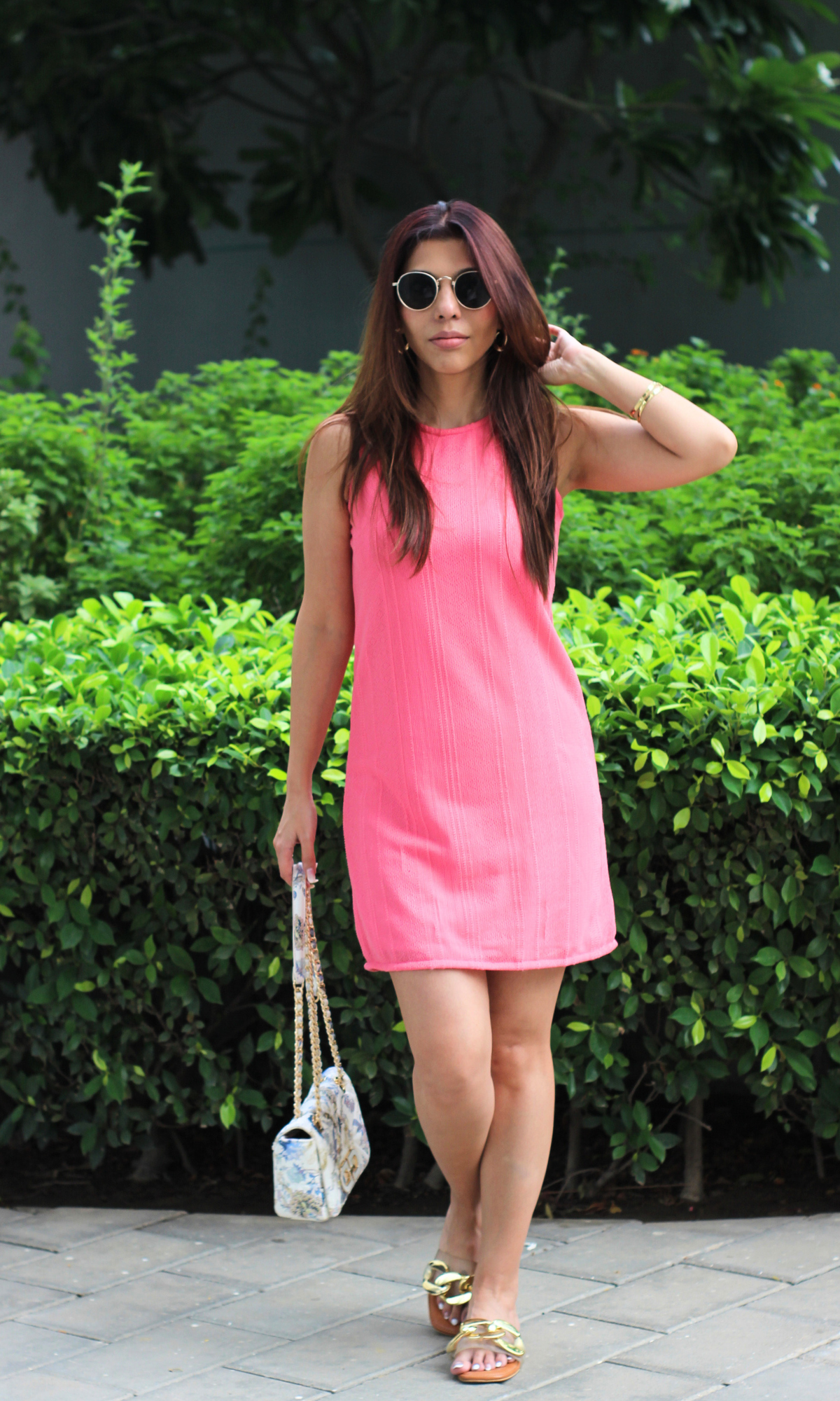 Pink Lace Dress