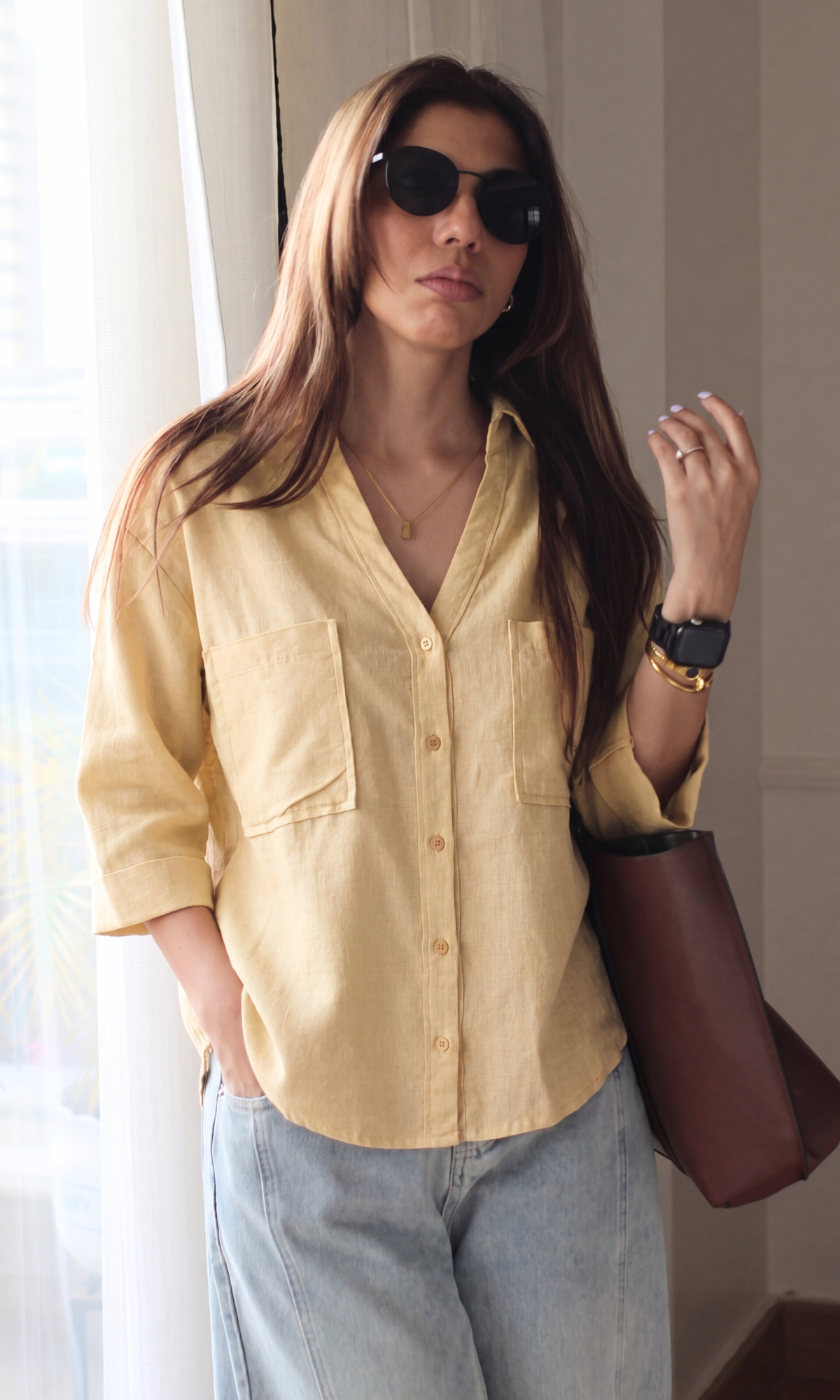 Desert Beige Loose Shirt