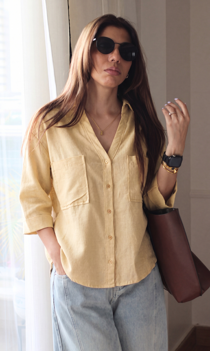 Desert Beige Loose Shirt