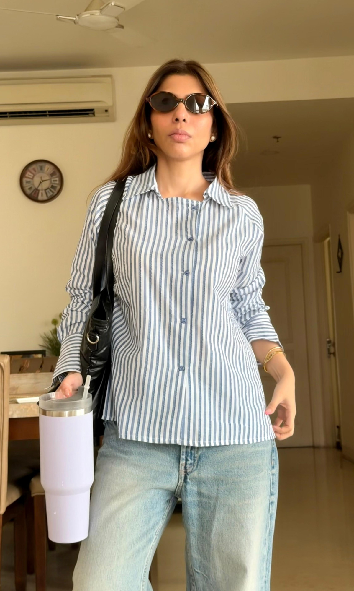 Blue Stripe Box Shirt