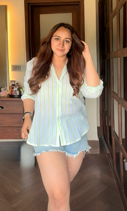 Neon Striped Shirt