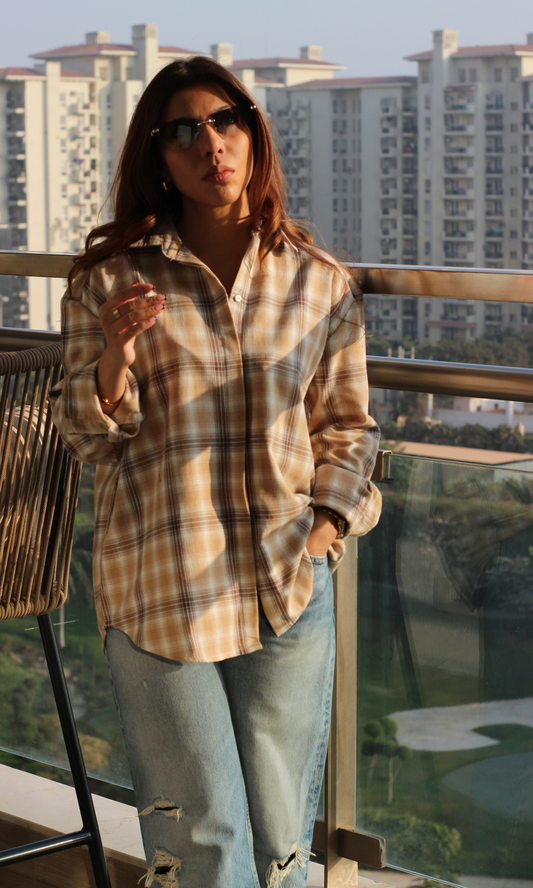 Hazel Plaid Checked Shirt