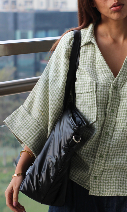 Grass Weave Loose Shirt