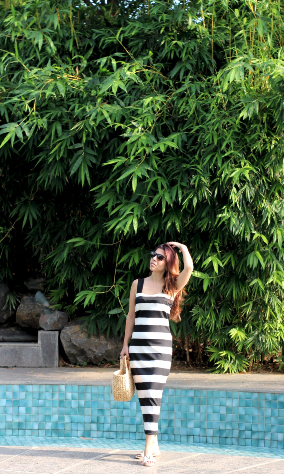 B&W Striped Dress