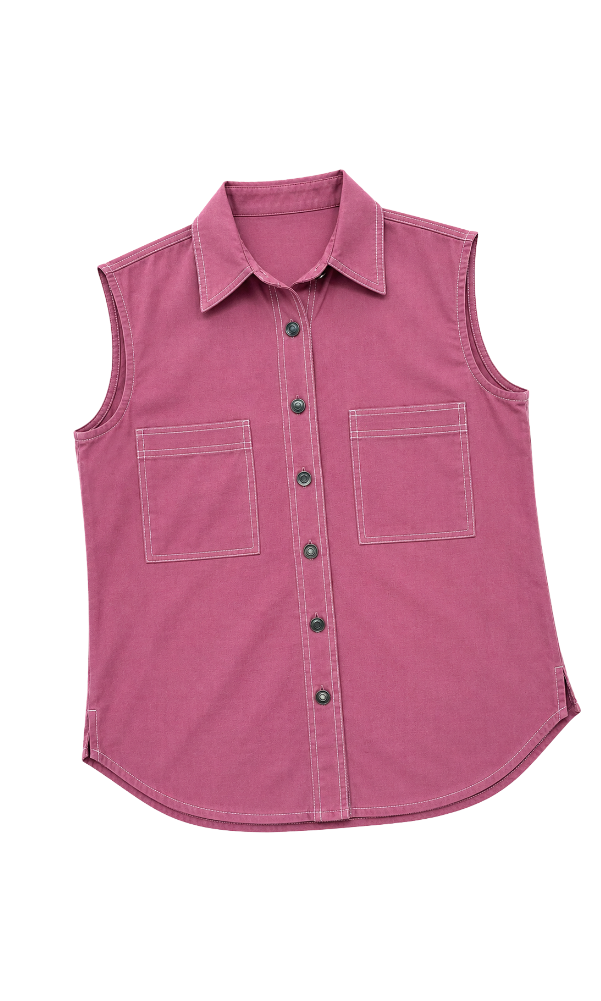 Pink Denim Everyday Shirt