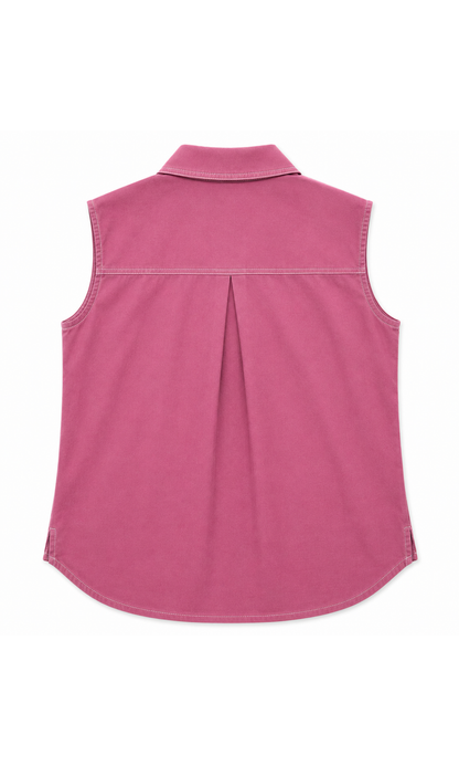 Pink Denim Everyday Shirt